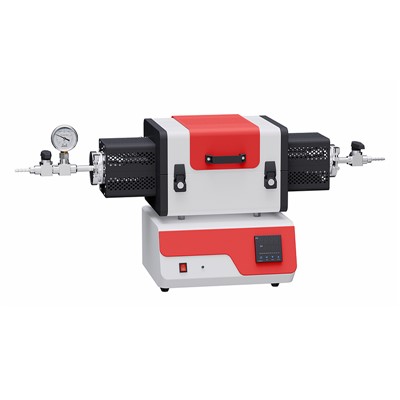 Furnace ya tube split ya vide ya 1200 degrés .